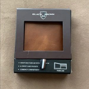 Black Brown 1826 men’s Wallet